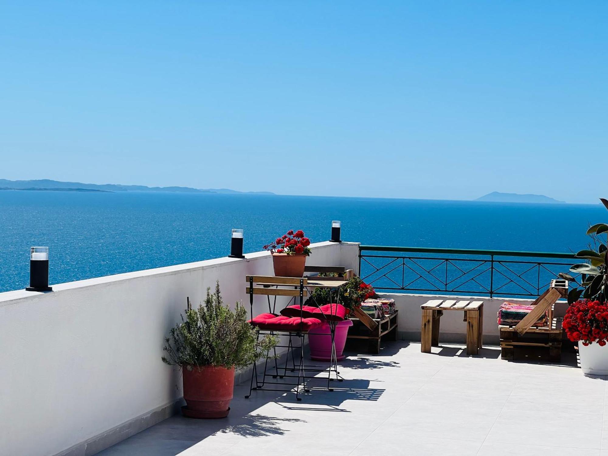 Terrace View Apartments Саранда Экстерьер фото